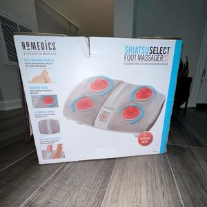 Shiatsu select foot massager with heat